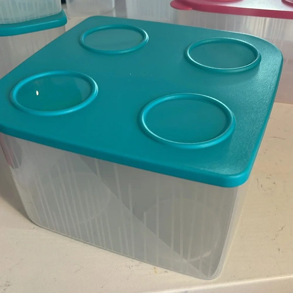 Colorful Stackable Storage Containers - Picture 2 of 4